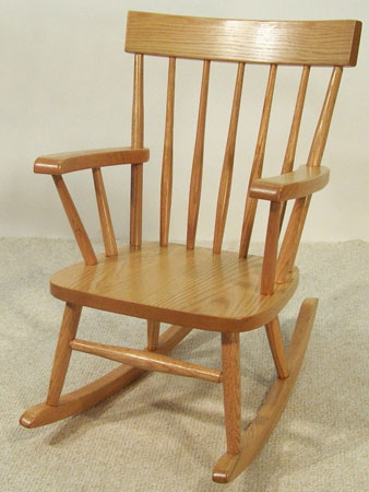 Comb-Back-Child's-Rocker