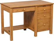 44-Inch-Mission-Single-Pedestal-Desk